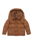 首图 - 点击放大 - YVES SALOMON - Fox Fur Hooded Kids' Puffer Jacket