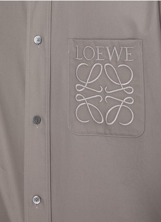  - LOEWE - ANAGRAM LOGO 刺绣衬衫