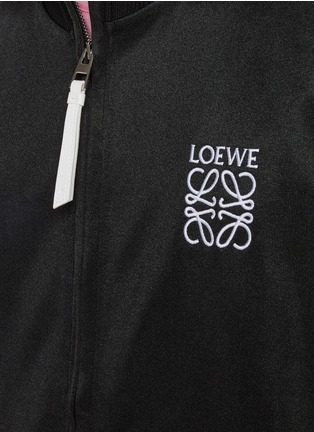  - LOEWE - ANAGRAM LOGO 拼色几何线条外套