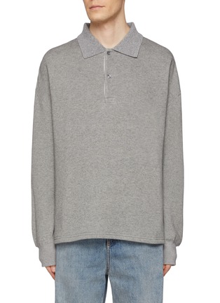 首图 - 点击放大 - LOEWE - Polo Cotton Cashmere Sweatshirt