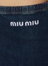  - MIU MIU - 低腰牛仔超短半身裙