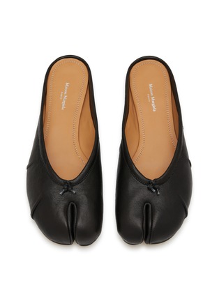 细节 - 点击放大 - MAISON MARGIELA - Tabi Nappa Leather Ballerina Mules