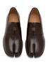 细节 - 点击放大 - MAISON MARGIELA - Tabi Abrasivato Leather Loafers