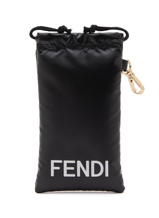 细节 - 点击放大 - FENDI - ROMA 圆框太阳眼镜