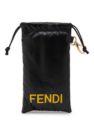 细节 - 点击放大 - FENDI - ROMA 板材方框平光眼镜