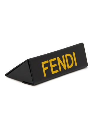 细节 - 点击放大 - FENDI - Fendi Cut Out Metal Frame Cat-eye Sunglasses