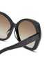 细节 - 点击放大 - FENDI - Lettering Acetate Round Sunglasses