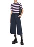 模特儿示范图 - 点击放大 - LOEWE - Elasticated Waist Cropped Trousers