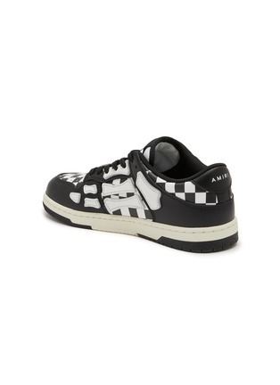 细节 - 点击放大 - AMIRI - Check Skeltop Leather Kids Sneakers