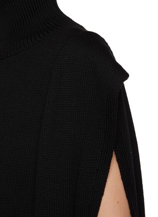  - ALAÏA - 羊毛针织斗篷式上衣