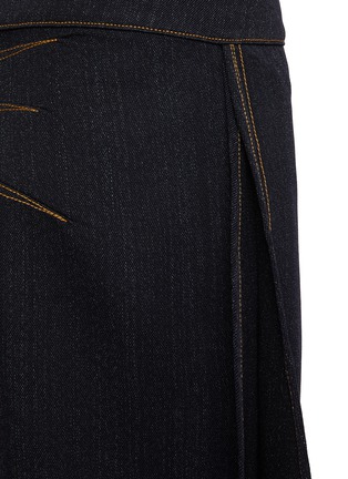  - ALAÏA - 弧形羊毛长裤