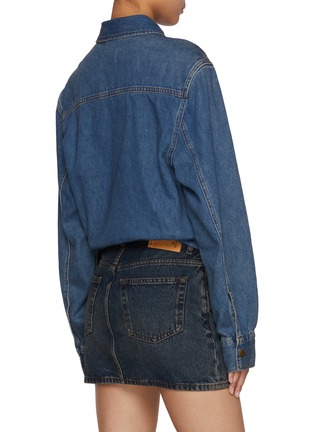 背面 - 点击放大 - HAIKURE - Tia Dark Wash Denim Dress