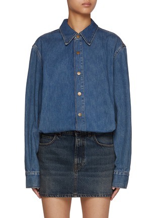 首图 - 点击放大 - HAIKURE - Tia Dark Wash Denim Dress
