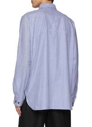 背面 - 点击放大 - DRIES VAN NOTEN - Pinstripe Cotton Shirt