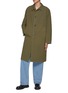 模特儿示范图 - 点击放大 - DRIES VAN NOTEN - Water Repellent Cotton Coat