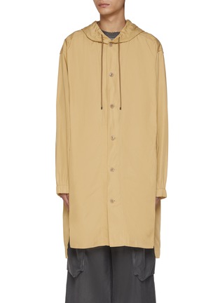 首图 - 点击放大 - DRIES VAN NOTEN - Water Repellent Drawstring Hood Coat