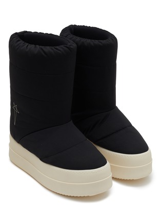 细节 - 点击放大 - RICK OWENS DRKSHDW - 厚底填充短靴