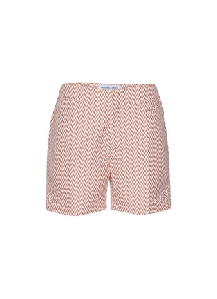 首图 - 点击放大 - FRESCOBOL CARIOCA - Copacabana Herringbone Sport Swim Shorts