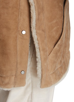  - BRUNELLO CUCINELLI - 绵羊皮毛夹克