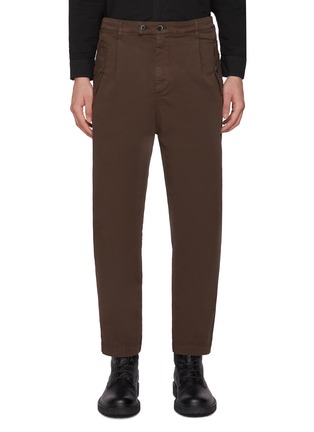 首图 - 点击放大 - BARENA - Twisted Cotton Stretch Gabardine Lamar Pants