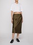 背面 - 点击放大 - SKIMS - RELAXED TEES 短款圆领 T 恤