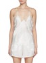 首图 - 点击放大 - SHARON WAUCHOB - Capucines Lace Trim Silk Camisole