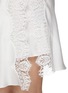  - SHARON WAUCHOB - Lena Lace-Trim Mini Dress