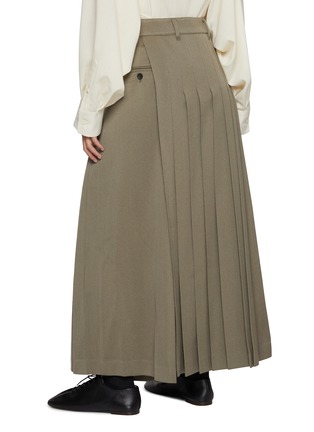 背面 - 点击放大 - BEAUTIFUL PEOPLE - Pleated Wool Doeskin Pants