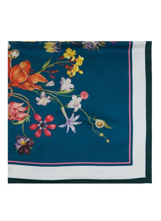 细节 - 点击放大 - ST. PIECE - Floral Large Square Silk Scarf