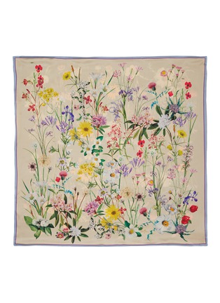 首图 - 点击放大 - ST. PIECE - Whitney Floral Medium Square Silk Scarf