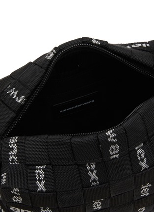 细节 - 点击放大 - ALEXANDERWANG - LOGO 织带单肩包