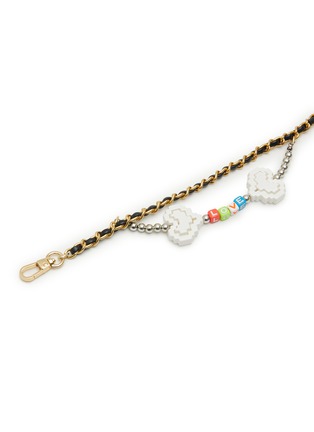 细节 –点击放大 - VENNA - 中号 LOVE 心形链条项圈 — 金色/多色