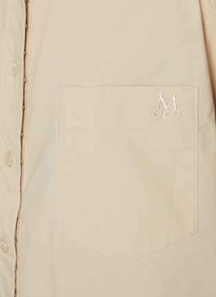  - MO&CO. - Removable Button Placket Tie Shirt