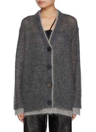 首图 - 点击放大 - MO&CO. - V-neck Layered Cardigan