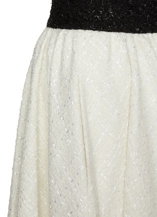  - ALICE + OLIVIA - Nilda Voluminous Combo Tweed Skirt