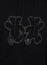  - WE11DONE - Two-way Twin Teddy Bear Zip Up Cotton Hoodie