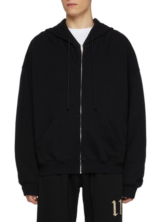 首图 - 点击放大 - WE11DONE - Two-way Twin Teddy Bear Zip Up Cotton Hoodie