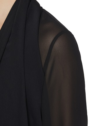  - MM6 MAISON MARGIELA - 垂坠褶皱连衣裙