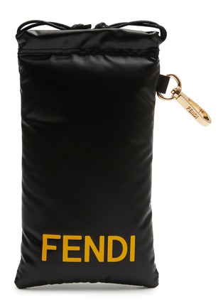 细节 - 点击放大 - FENDI - 玳瑁方框太阳眼镜