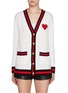 首图 - 点击放大 - ALICE + OLIVIA - Heart Bradford Knit Cardigan