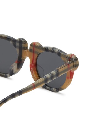 细节 - 点击放大 - BURBERRY - Irregular Lens Acetate Kids Sunglasses