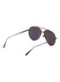 模特儿示范图 - 点击放大 - LINDA FARROW - Marcelo Titanium Aviator Sunglasses