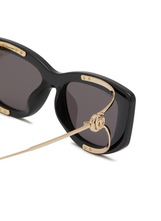 细节 - 点击放大 - GUCCI - Acetate Rectangle Sunglasses