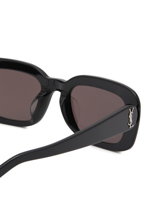 细节 - 点击放大 - SAINT LAURENT - Acetate Rectangular Sunglasses