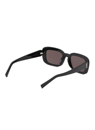 模特儿示范图 - 点击放大 - SAINT LAURENT - Acetate Rectangular Sunglasses