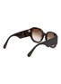 模特儿示范图 - 点击放大 - CHLOÉ - Havana Shiny Brown Round Frame Sunglasses