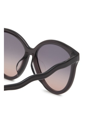 细节 - 点击放大 - CHLOÉ - Woman Asian Fit Round Frame Sunglasses