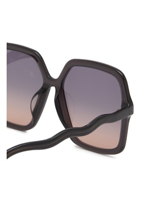 细节 - 点击放大 - CHLOÉ - Woman Asian Fit Square Frame Sunglasses