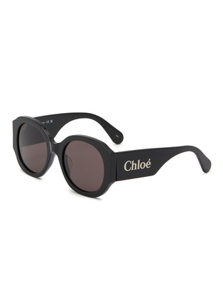 首图 - 点击放大 - CHLOÉ - Woman Fit Round Frame Sunglasses