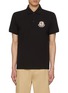 首图 - 点击放大 - MONCLER - Logo Patch Cotton Polo Shirt